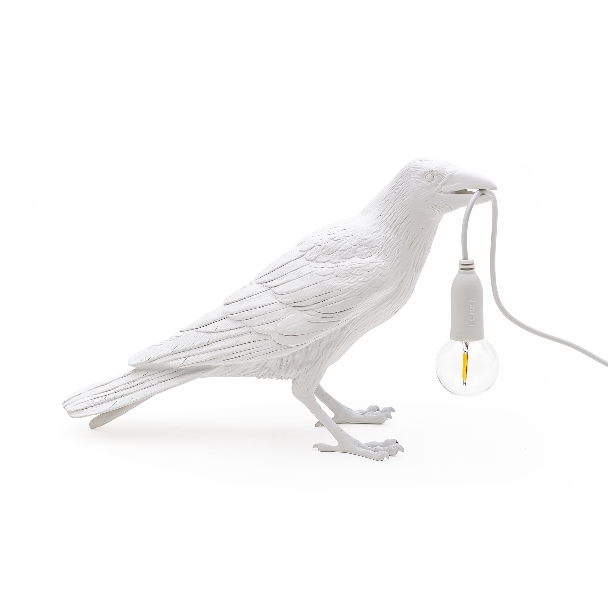 Настольная лампа Bird White Waiting