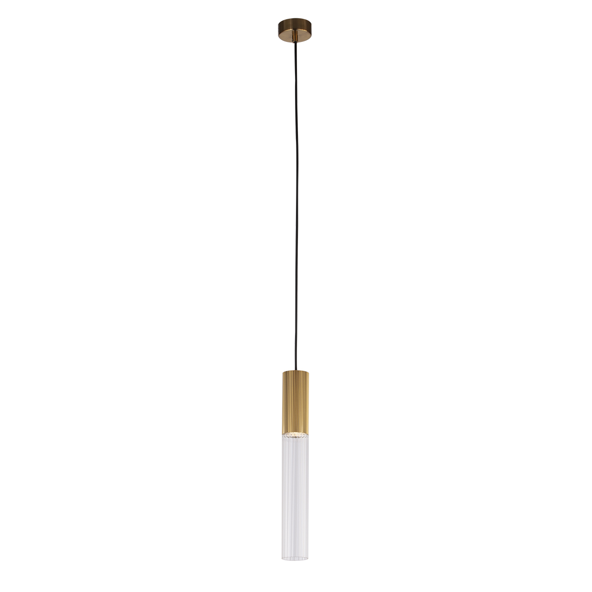 Подвесной светильник Flume 1A ant.brass