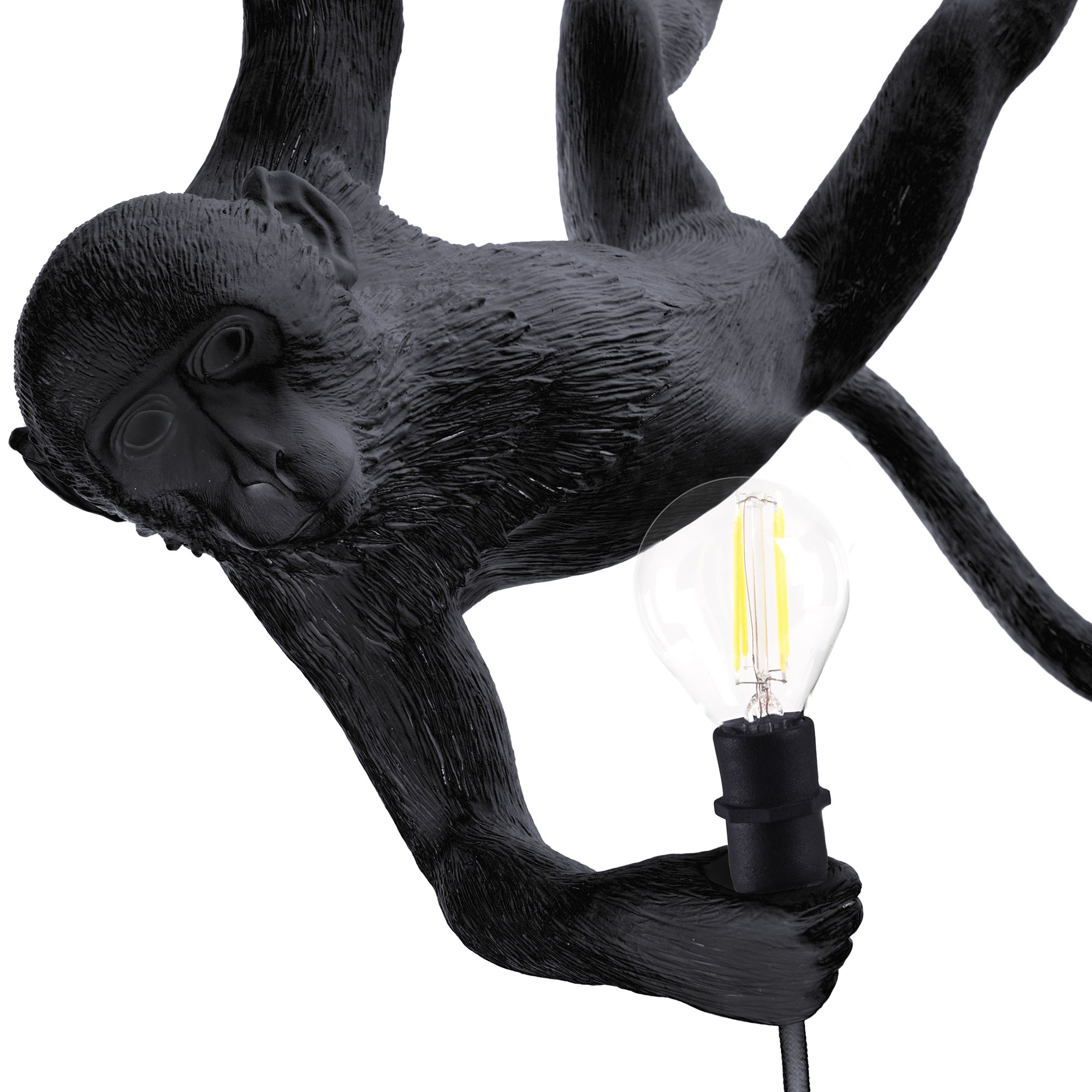 Подвесной светильник The Monkey Lamp Swing Black