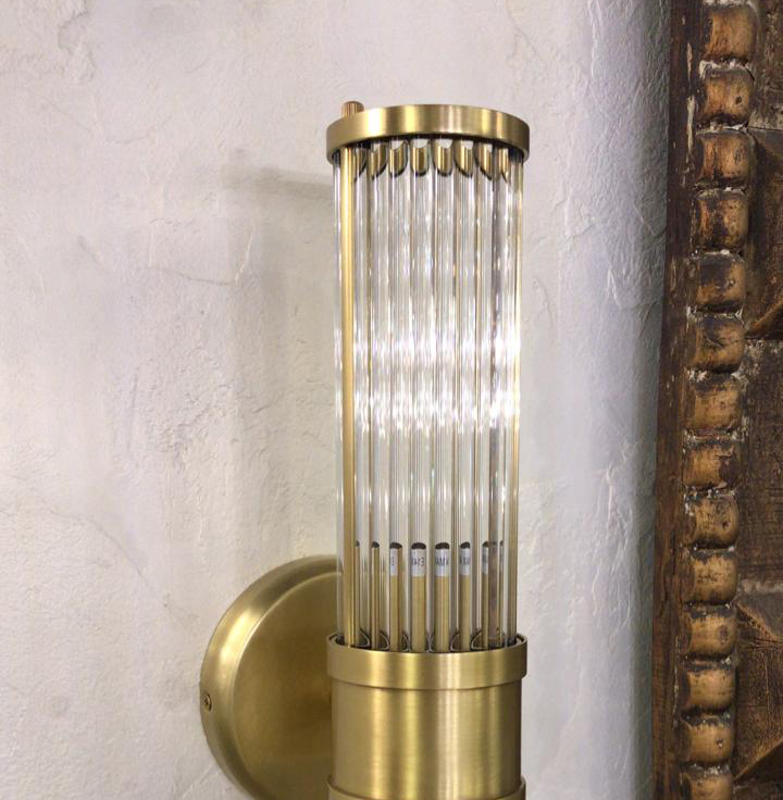 Настенный светильник Allen 2 brass