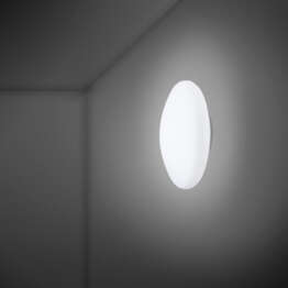 Настенный/Потолочный светильник Lumi White d30