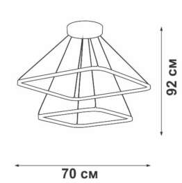 Подвесная люстра Vitaluce V04617-13/2S