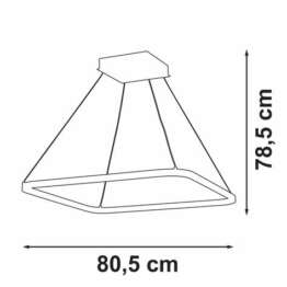 Подвесная люстра Vitaluce V04661-03/1S