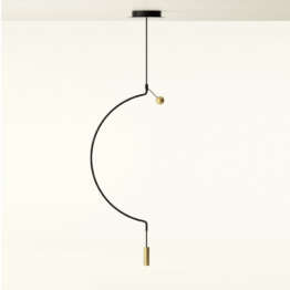Подвесной светильник Liaison M1 black/gold