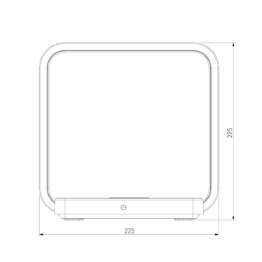 Настольная лампа Eurosvet Frame 80502/1 черный