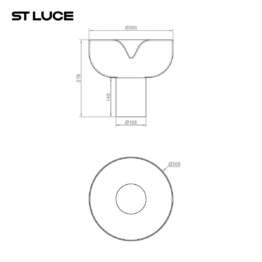 Настольная лампа ST Luce Ripple SL6014.404.01