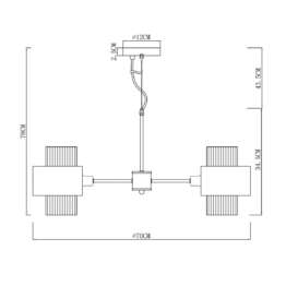 Подвесная люстра Arte Lamp Fantasia A4076LM-5CC