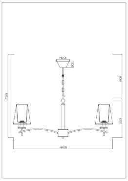 Подвесная люстра Arte Lamp Kensington A4098LM-8CC