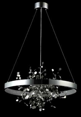 Подвесная люстра Crystal Lux GARDEN SPLED+3 D600 CHROME