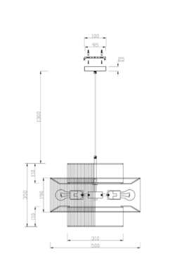 Подвесная люстра Freya AvaGarden FR5249PL-03BG1