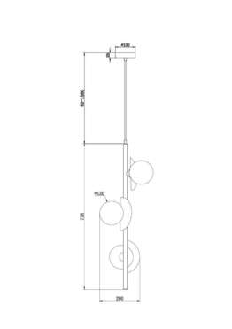 Подвесная люстра Freya Sepia FR5391PL-03CFL