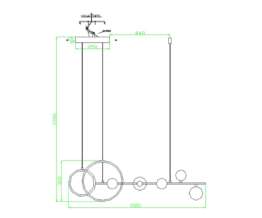 Подвесная люстра Kink Light Иона 09408-5,19