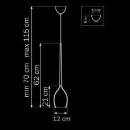 Подвесной светильник Lightstar Meta Duovo 807110