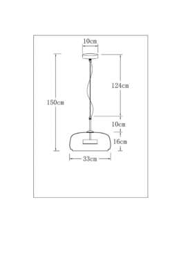 Подвесной светодиодный светильник Arte Lamp Padova A2404SP-33AM