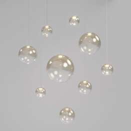 Подвесной светодиодный светильник Eurosvet Wonder 50231/1 Led янтарный