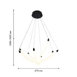 Подвесной светодиодный светильник F-Promo Hammock 4468-4P