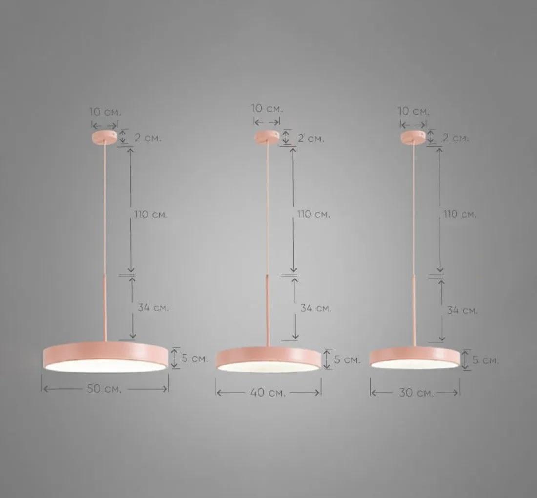 Подвесной светодиодный светильник Imperium Loft Turna One D40 Gray 183488-26