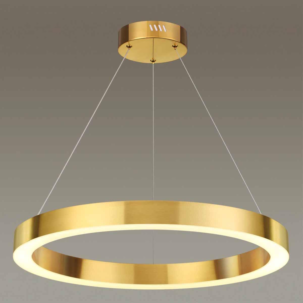 Подвесной светодиодный светильник Odeon Light L-vision Brizzi 3885/35LG — изображение 3