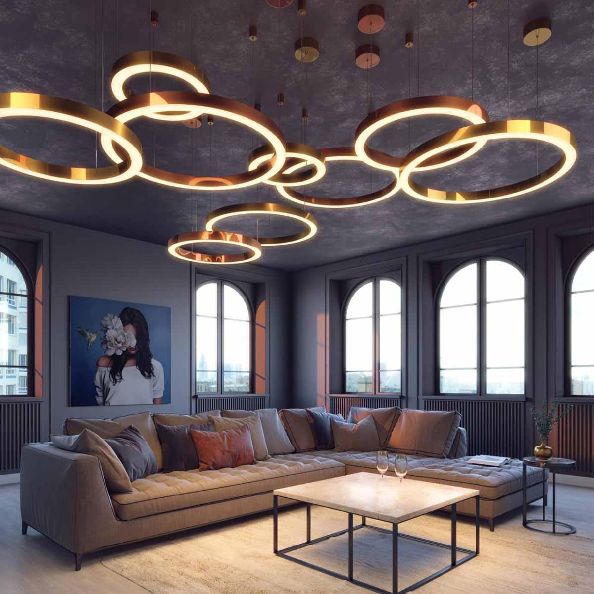 Подвесной светодиодный светильник Odeon Light L-vision Brizzi 3885/35LG — изображение 5
