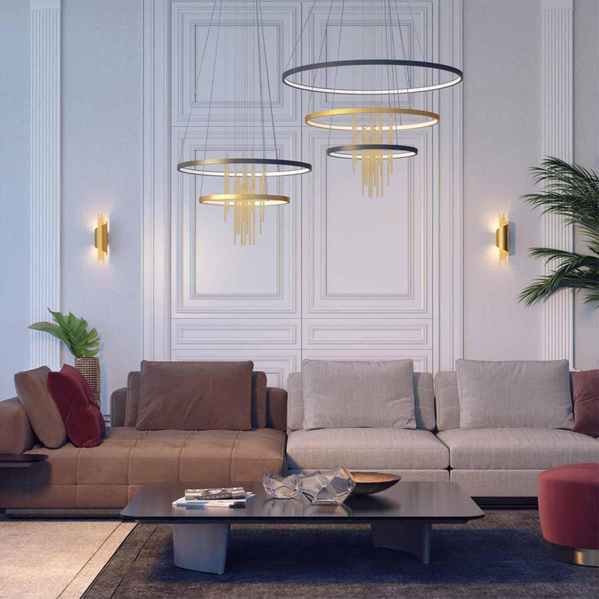 Подвесной светодиодный светильник Odeon Light L-vision Monica 3901/99L — изображение 5