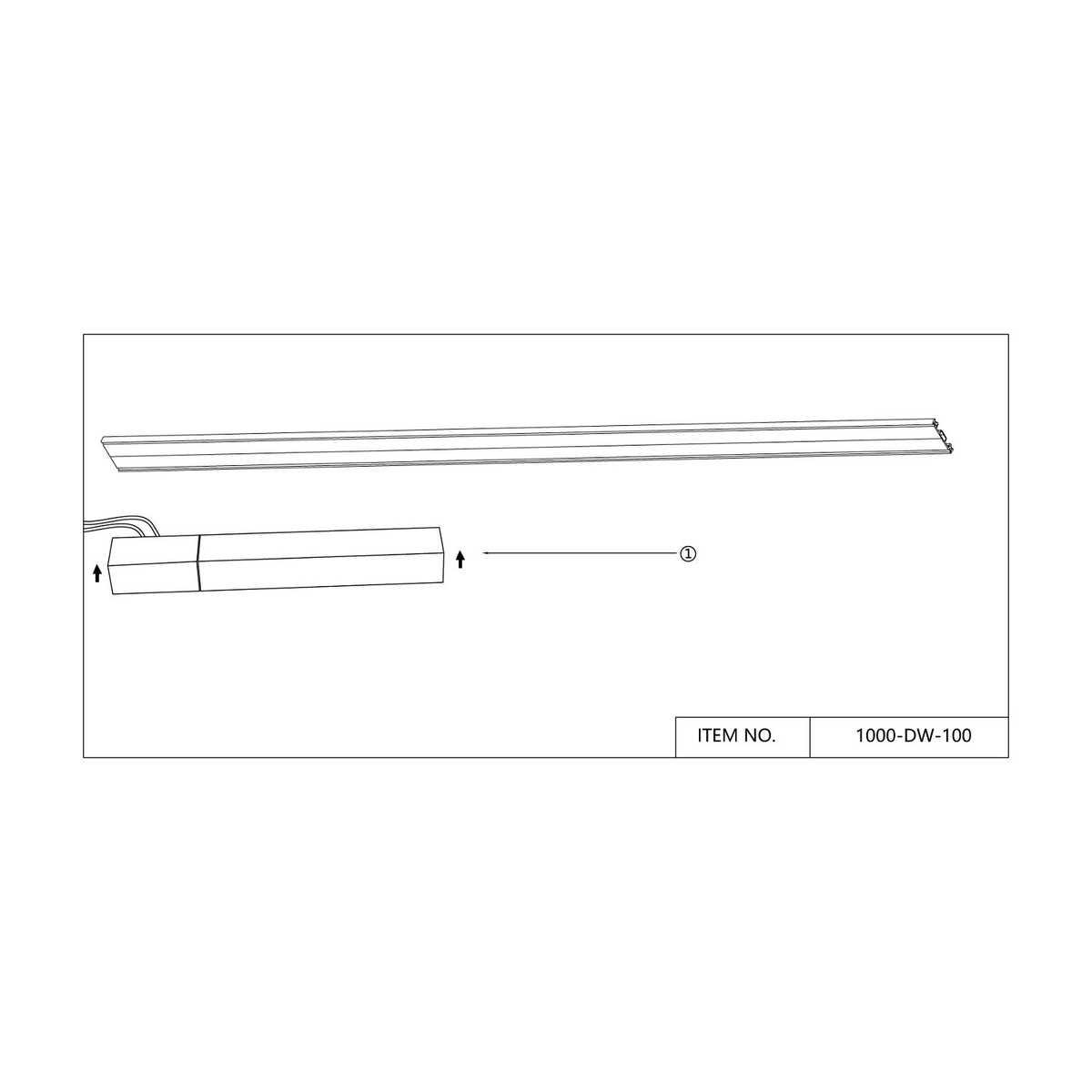 Блок питания Favourite Unika 42V 100W IP20 1000-DW-100