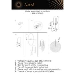 Бра Aployt Luca APL.329.01.05