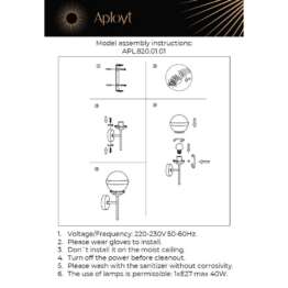 Бра Aployt Lulu APL.820.01.01