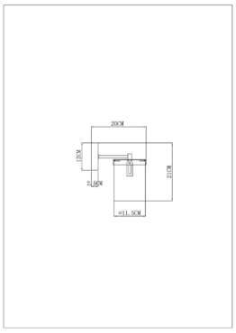 Бра Arte Lamp Modello A4099AP-1BK