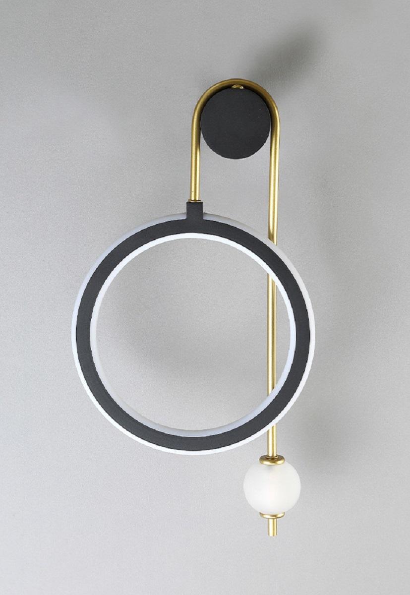 Бра Crystal Lux Corida AP25W Led Black/Gold
