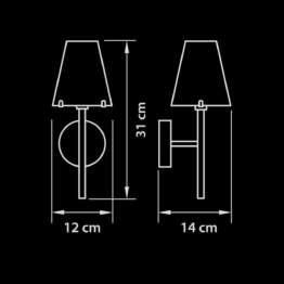 Бра Lightstar Diafano 758612