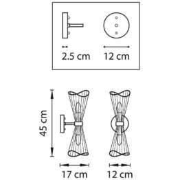 Бра Lightstar Zeta 728623