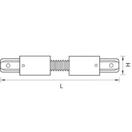 Коннектор гибкий Lightstar Barra 501157