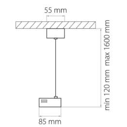 Питание подвесное Lightstar Barra 502199