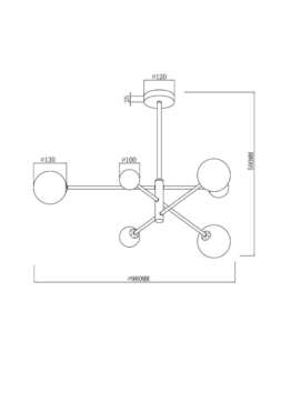 Подвесная люстра Freya Sphirity FR5376CL-06B