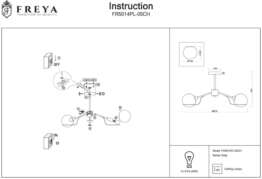 Потолочная люстра Freya Sally FR5014PL-05CH