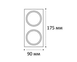 Рамка Italline IT08-8038 white