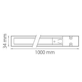 Шинопровод трехфазный Lightstar Barra 504015