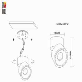 Светодиодный спот ST Luce ST652.532.12