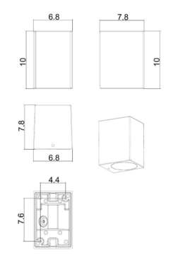 Уличный настенный светильник Arte Lamp Artefact A3404AL-1BK