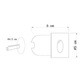 Уличный светодиодный светильник Arte Lamp Piazza A3402IN-1BK