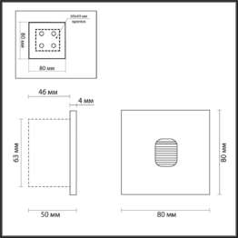 Уличный светодиодный светильник Odeon Light Nature Vitty 6650/1WL3