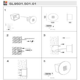 Уличный светодиодный светильник ST Luce Visano SL9501.501.01