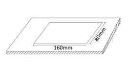 Встраиваемый светильник Crystal Lux CLT 001С2 BL