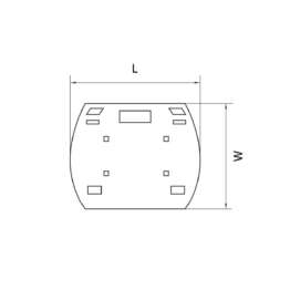 Заглушка Lightstar Barra 504167