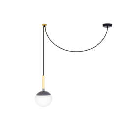 MINE PC Dark grey pendant lamp