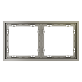 Рамка пластиковая VOLTUM S70 на 2 поста, (шелк)