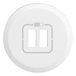 Celiane – Лицевая панель розетки 2хUSB белый 68256