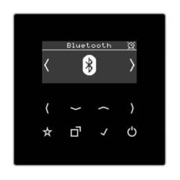 Смарт радио DAB+ Bluetooth с сенсорным нажатием – LS (черный)