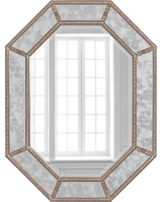Зеркало “Ньюпорт” Florentine silver/19