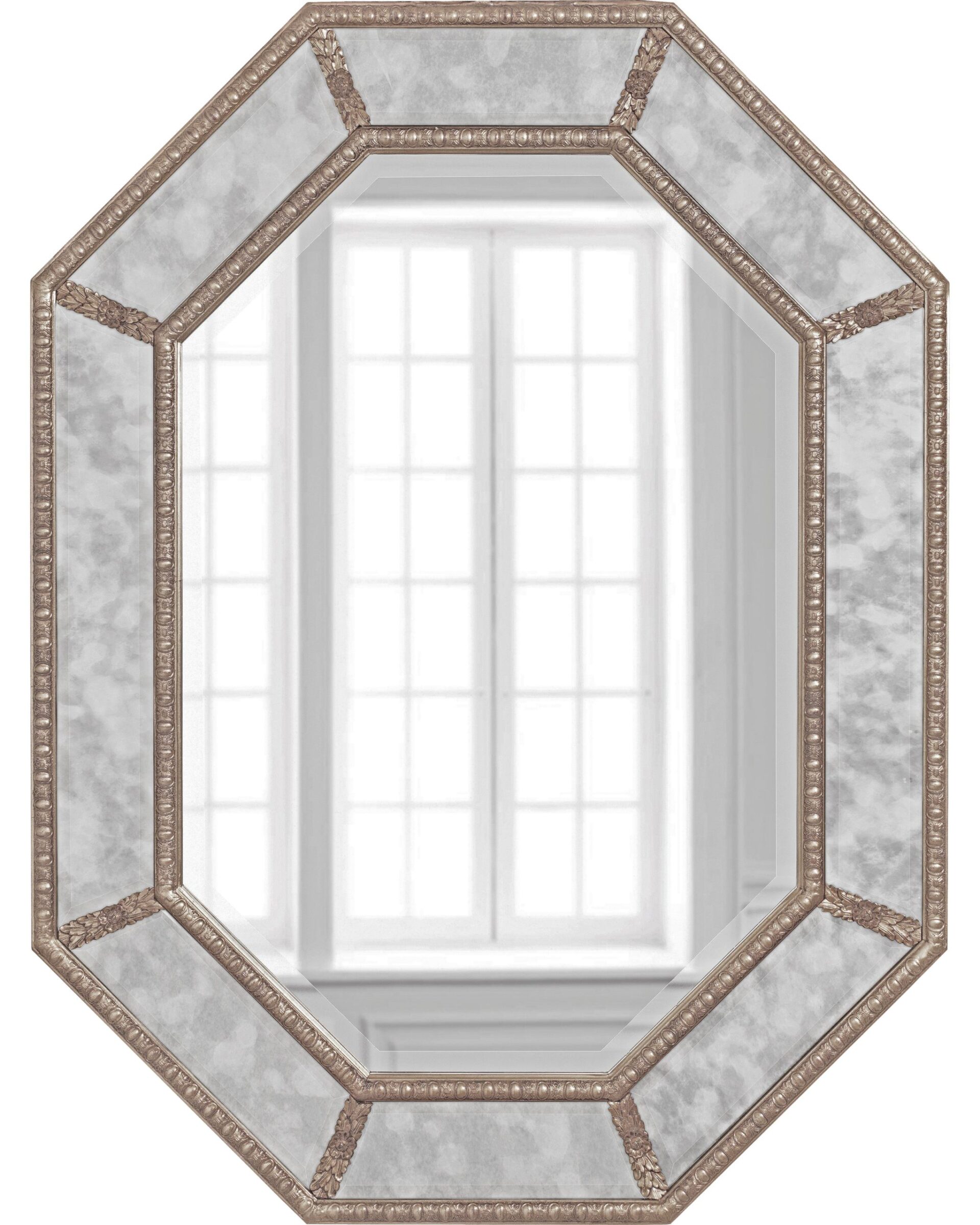 Зеркало “Ньюпорт” Florentine silver/19